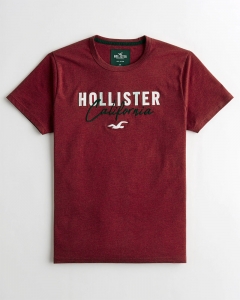 Áo Hollister màu đỏ đô