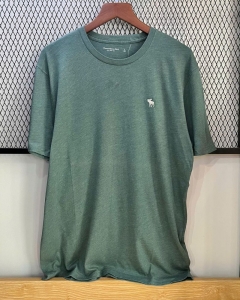 Áo thun nam Abercrombie xanh vịt