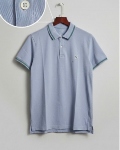 Polo nam Eagle xanh nhạt