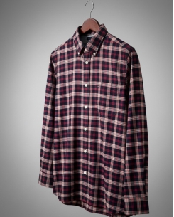 Áo Sơ Mi Tommy Caro Đỏ Đen – Form Classic – Size M