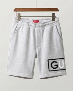 Quần Short Nỉ Nam Guess Chính Hãng - Màu Xám Tiêu