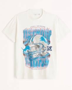 Áo cổ tròn Abercrombie in hình