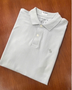 Polo Abercrombie xanh nhạt