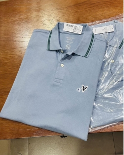 Polo nam Eagle xanh nhạt