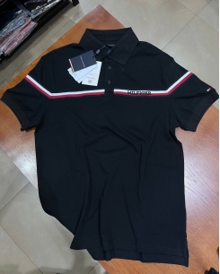 Polo nam Tommy màu đen