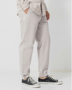 Jogger nam Net Màu xám trắng