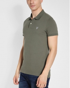Áo Polo American Eagle Slim Fit màu xanh rêu