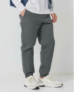 Jogger nam Net Xám xanh