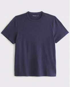 Abercrombie Classic Essential Tee Màu Deep Blue