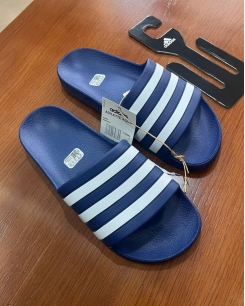 Dép Đúc Adidas sọc xanh dương