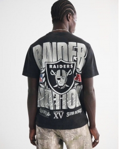 Áo thun Abercrombie Las Vegas Raiders