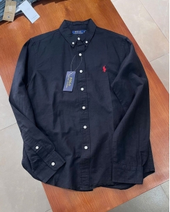 Sơ Mi Ralph Lauren Linen Đen