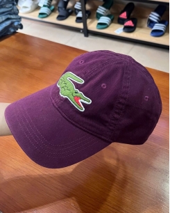 Mũ Lưỡi Trai Lacoste Màu Đỏ Đô