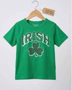 Áo Thun Bé Trai - Màu Xanh "Irish"