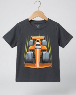 Áo Thun Bé Trai - Hình Xe Đua F1