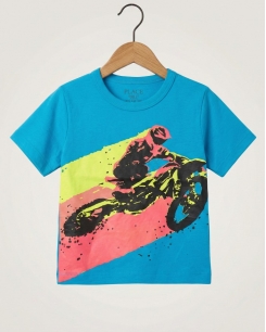 Áo Thun Bé Trai - Hình Mô Tô