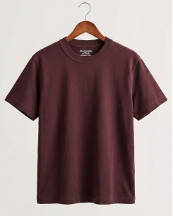 Áo Thun Nam Abercrombie & Fitch – Màu Burgundy