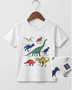 Áo Thun Bé Trai - Hình Khủng Long