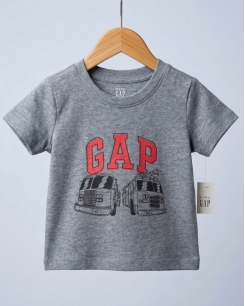 Áo Thun Bé Trai - Hình Xe Cứu Hỏa