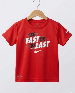 Áo Thun Nike Bé Trai Dri-Fit - Màu đỏ