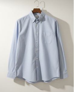 Sơ mi nam BrookBrother Oxford xanh