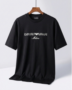 Áo Thun Nam Armani Emporio – Màu Đen