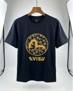 Áo Thun Nam Evisu Chính Hãng - Black & Gold