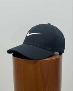 Nón Lưỡi Trai Nike Swoosh Basic – Màu Đen (Black) Logo Thêu