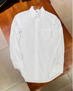 Áo Sơ Mi Nam Uniqlo Tay Dài Màu Trắng