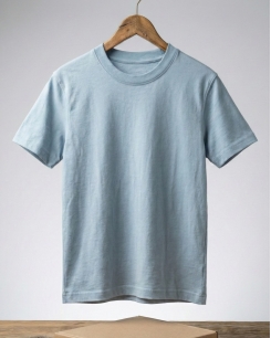 Áo thun Aber Basic xanh nhạt