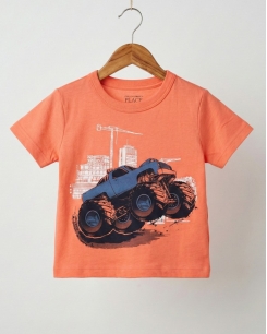Áo Thun Bé Trai The Children's Place Hình Xe Monster Truck