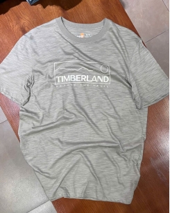 Áo Thun Nam Timberland Xanh Rêu Nhạt