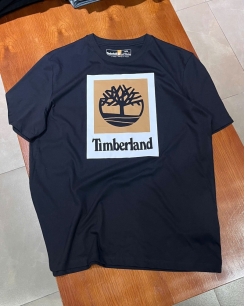 Áo Thun Nam Timberland Đen Chính Hãng Logo Lớn
