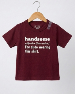 Áo Thun Bé Trai The Children's Place "Handsome"