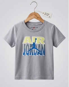 Áo Thun Bé Trai Air Jordan Xám