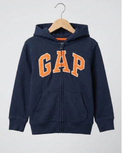 Áo Khoác Nỉ Hoodie Bé Trai GAP – Navy