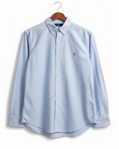 Sơ mi Ralph Lauren Slim Fit xanh