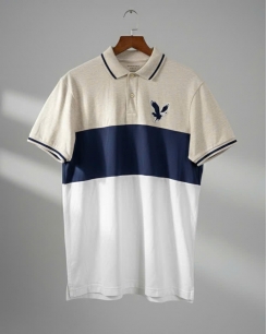 Polo nam American Eagle kem trắng