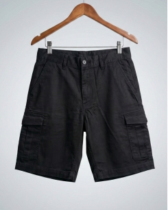 Quần Short Linen Cargo Uniqlo 6 Túi – Màu Đen