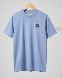 Áo Thun Nam Timberland Xanh Pastel Chính Hãng