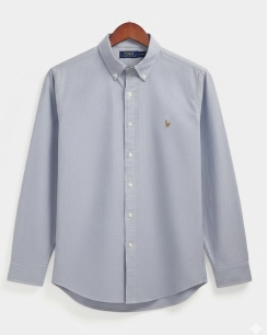 Áo Sơ Mi Nam Ralph Lauren Oxford Xám