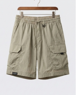 Quần Short Gió Grooverhyme – Màu Cốm Nhạt