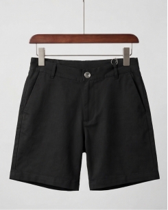 Quần Short Khaki Nam 7 Inches – Màu Đen