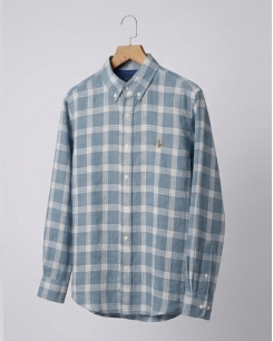 Áo Sơ Mi Ralph Slim Fit - Xanh Navy