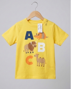 Áo Thun Bé Trai - In Chữ ABC