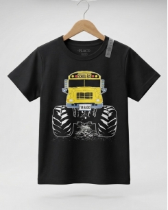 Áo Thun Bé Trai -  School Bus