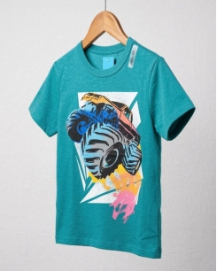 Áo Thun Bé Trai  Xe Monster Truck