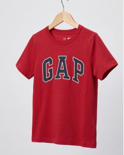 Áo Thun Bé Trai Gap Logo Classic – Đỏ