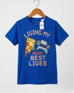 Áo Thun Bé Trai - Living My Best Lives