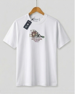 Áo Thun Abercrombie & Fitch Oversize - Họa Tiết Hoa